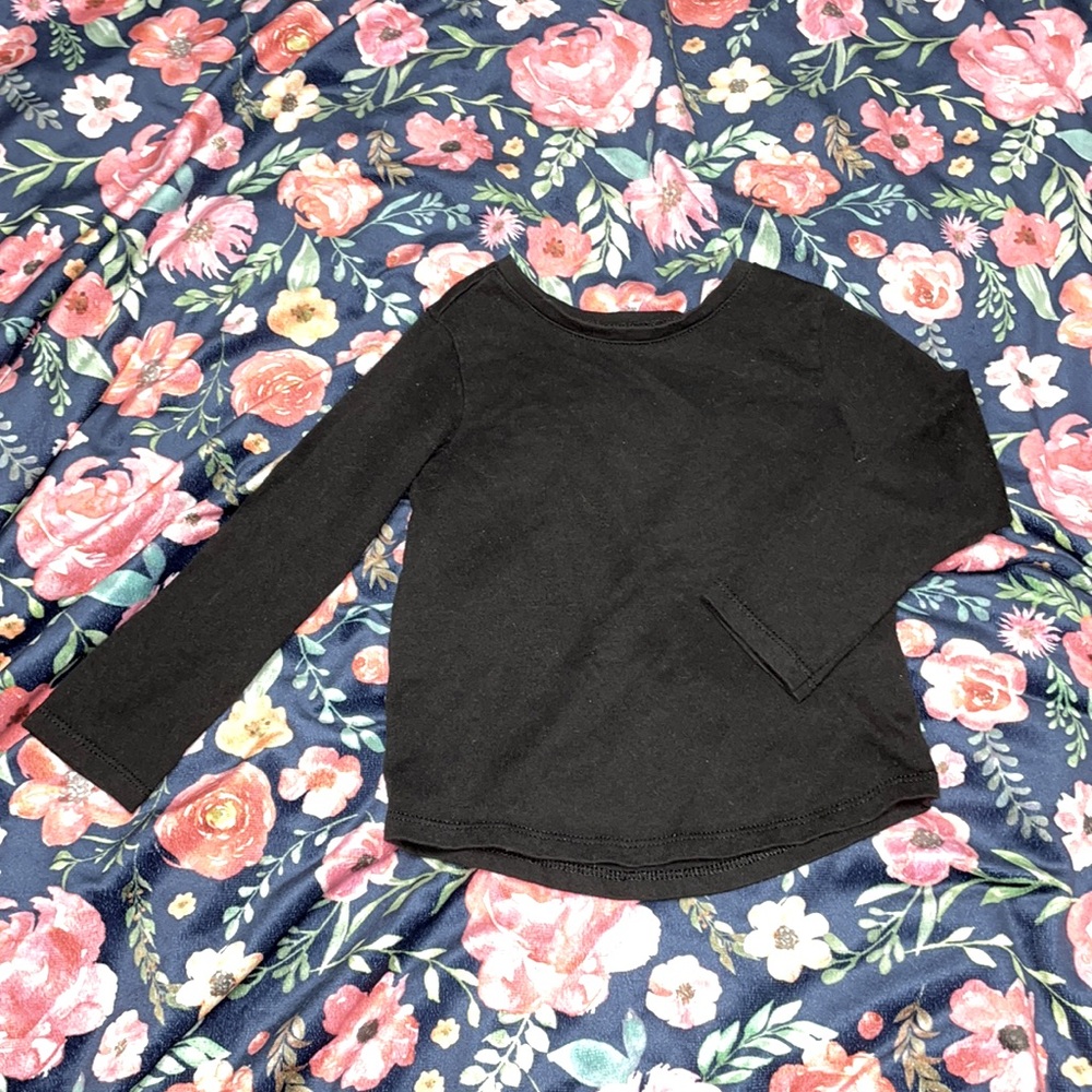 Garanimals black long sleeve t-shirt